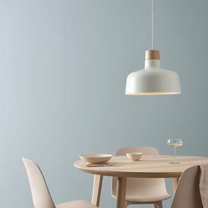 이케아 BUNKEFLO 펜던트등 화이트자작나무 36cm 304.883.96