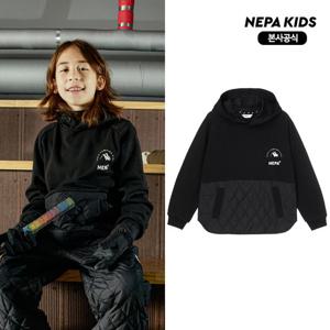 [네파키즈/택가99,000] KIF6002 스노우헌터 기모 퀼팅후드 본사직영