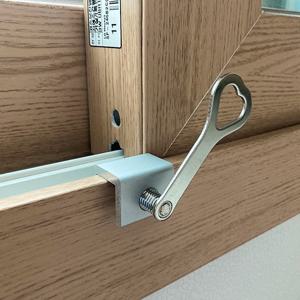 창문 잠금장치 하트열쇠/방충망 베란다 미닫이문 방범 창문고정