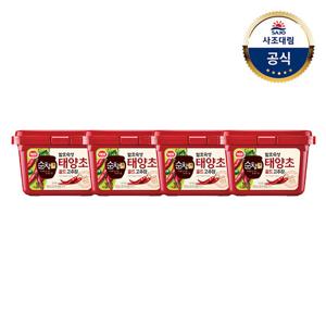 [사조대림] 순창궁 태양초골드고추장500g x4개