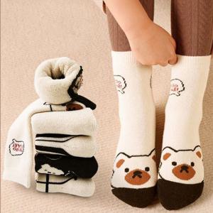 [투에스벅]만화시리즈 테리 기모양말 5족세트(1328)