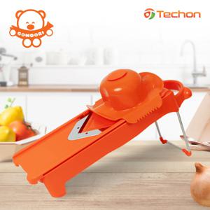 테콘 곰돌이 퍼펙트 채칼 국산 만능 슬라이서 야채 당근 김밥