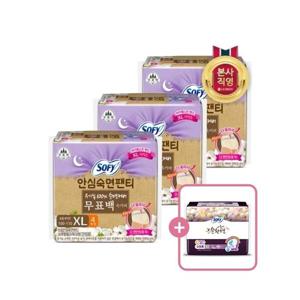 [쏘피]쏘피 안심숙면팬티 무표백 XL 4P x 3팩 (총 12입) + 순한