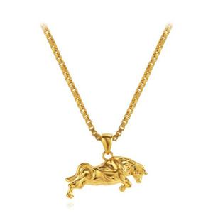 [한국금다이아몬드] 남자 순금 목걸이 체인 황금 소 24K 30g 18K장식