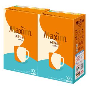 맥심 슈프림골드 커피믹스 100T 2개