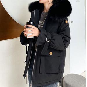 안감퍼 퍼프 소매 아우터 야상 빅포켓 겨울 데일리룩