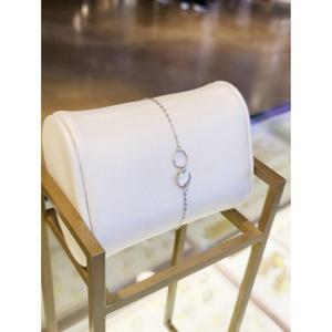 미니골드 14K 라솔 팔찌 화이트골드 BNKM4355