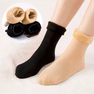 [서울양말]융털 기모양말 수면 부드럽고 따뜻한 겨울 무지 발열 발목 밍크