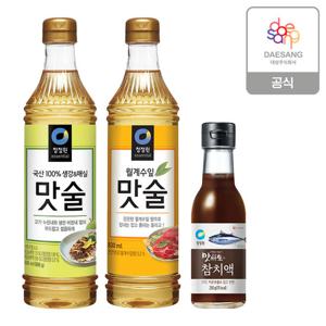 청정원 참치액/맛술 3종 3개 골라담기