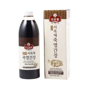 [인산가 본사 직영] 서목태 죽염간장 1L