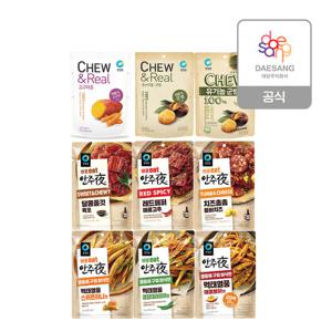 청정원 츄/먹태/육포 10종 골라담기