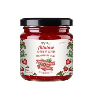 라이트칼로리 설탕대신 알룰로스 딸기잼 240g