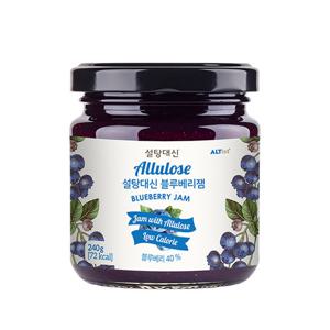 라이트칼로리 설탕대신 알룰로스 블루베리잼 240G