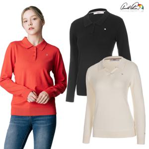 [아놀드파마]아놀드파마 여성 니트카라 티셔츠 3종세트