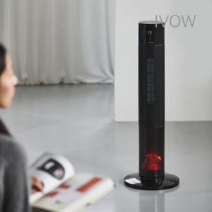 아이보우 불멍 히터 PTC 전기 온풍기 전기난로 캠핑 IVH-SF1000