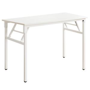 접이식 1200 1인용 컴퓨터책상 간이테이블 화이트
