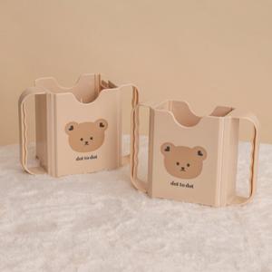 아가드x돗투돗 아기 우유 팩 홀더 유아 두유 주스 컵 손잡이