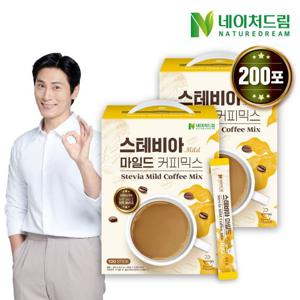 네이처드림 제로슈가 스테비아 마일드 커피믹스 9.5g 200포
