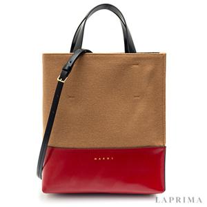 [마르니] 뮤제오 컬러블록 토트숄더백 SHMPV01Q00-P5070-ZO282