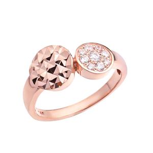 [아이비골드] 14K  컷팅코튼 반지 GA3875