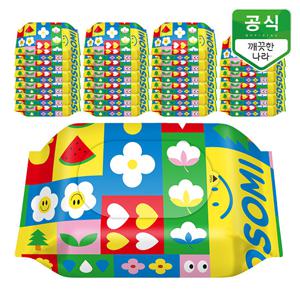 보솜이 펀앤플레이 아기물티슈 휴대용 20매 x 24팩