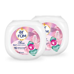 아로퓸 캡슐세제 5in1 로즈가든 (42개입) x 2통