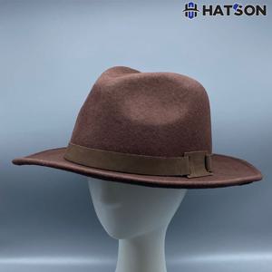 [햇츠온]남여공용 질스튜어트 베이직 울 페도라 모자 JITFEJ5302BW