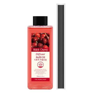 [섬유스틱무료증정5P]더 허브샵 향기마을 디퓨저 리필오일 200ml