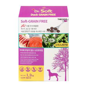 더독 닥터소프트 그레인프리 강아지사료 1.2kg