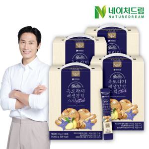 네이처드림 흑도라지 배 생강 청 스틱 100포 4박스