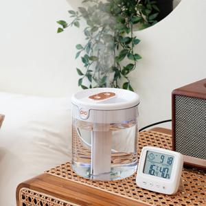 스피엘 듀얼 USB 책상 사무실 탁상용 미니 가습기
