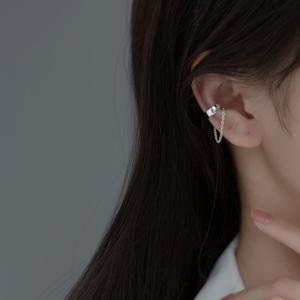 에르모사제이 E133 실버 925 시크 이어커프 피어싱 귀찌 귀걸이