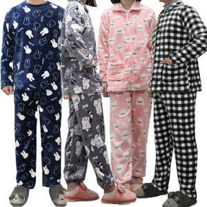 [쓰리몰] 신상 남자 수면잠옷/세트 밍크 극세사 수면잠옷