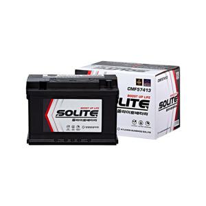 기아 K7 하이브리드 쏠라이트 자동차 배터리 CMF57413 DIN74R