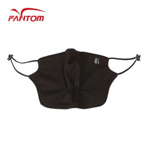 [팬텀] 여성 기모 로고 자수 방한 마스크 221B4AC651_BK