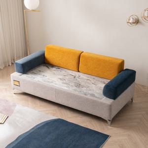 [장수돌소파] 모듈형 큐브 이지클린 흙판 럭셔리 라이트그레이