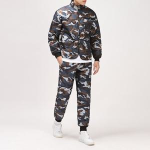 [후앙스] 국내생산 카모 하이넥 깔깔이 방한복 세트 SDPD8359