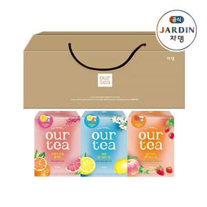 [쟈뎅] 아워티 DIY_자몽+레몬+피치 선물세트 (8Px3개)