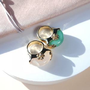 [박씨상방] 한복 혼주 반지-매화골드