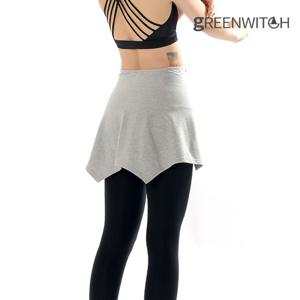 [그리니치]레깅스 위에 가볍게 힙커버 4컬러 요가복 lu203