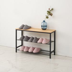 다용도 모던 수납 3단 선반 칼릭스 신발 정리대 800