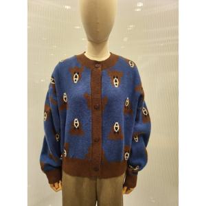 르피타 곰돌이 라운드가디건(L221UKT103)