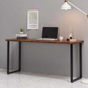 [에보니아 코나 멀바우 철제책상테이블 1800x500