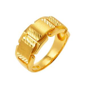 [한국금다이아몬드] 남자 순금 반지 라운드 버클 체인 24K 11.25g 애끼