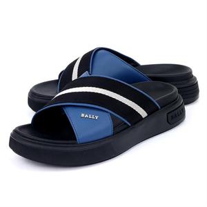 발리 메탈 로고 스트랩 슬리퍼 JAKE T U550