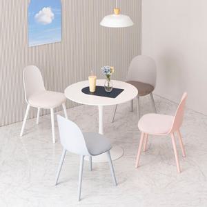 에보니아 클레라 원형 4인 테이블세트 800 [수도권무료배송]