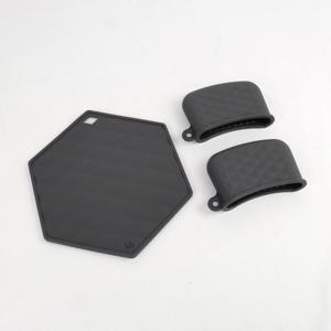 락앤락 살롱 실리콘 손잡이 냄비받침 3p세트 /그레이