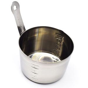 국산 스텐 계량컵 제빵 계량컵 비커 용량컵 200ml 숏