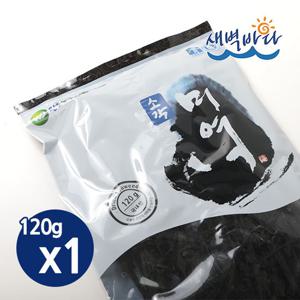 쫄깃한 소각미역 120g x 1봉 줄기미역 미역국 완도산