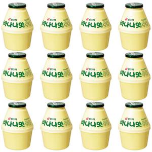 빙그레 바나나맛 우유 240ml x 20개 단지우유